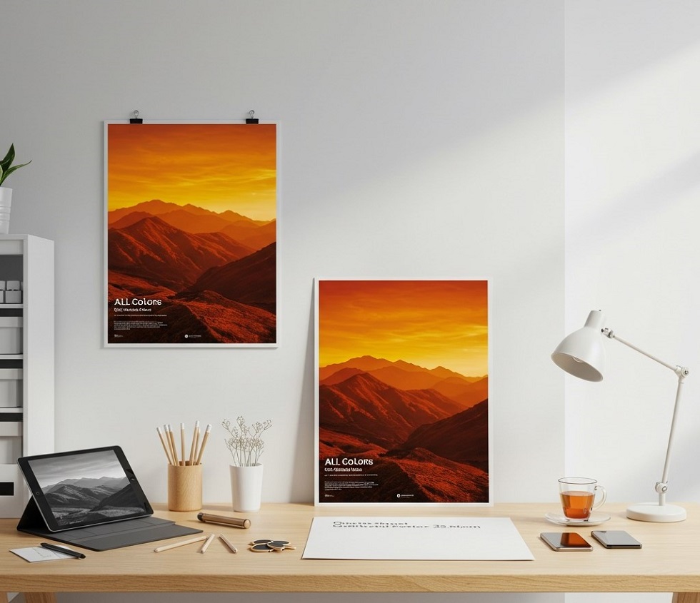 Afiche Cuarto de Pliego 35x50 Cms.