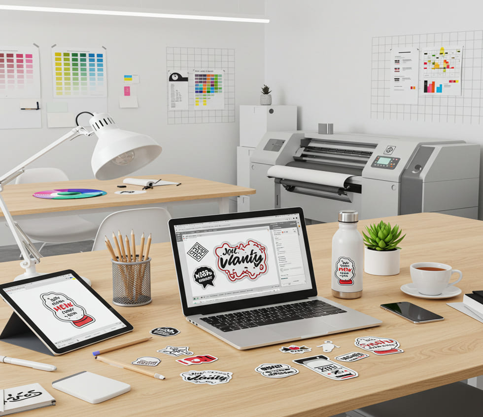 Stickers de Tiraje Largo