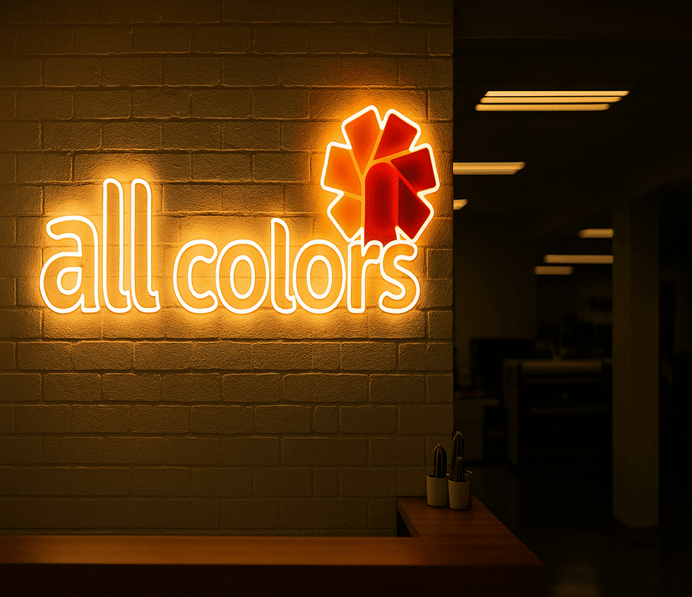 Aviso Luminoso en Neón Flex