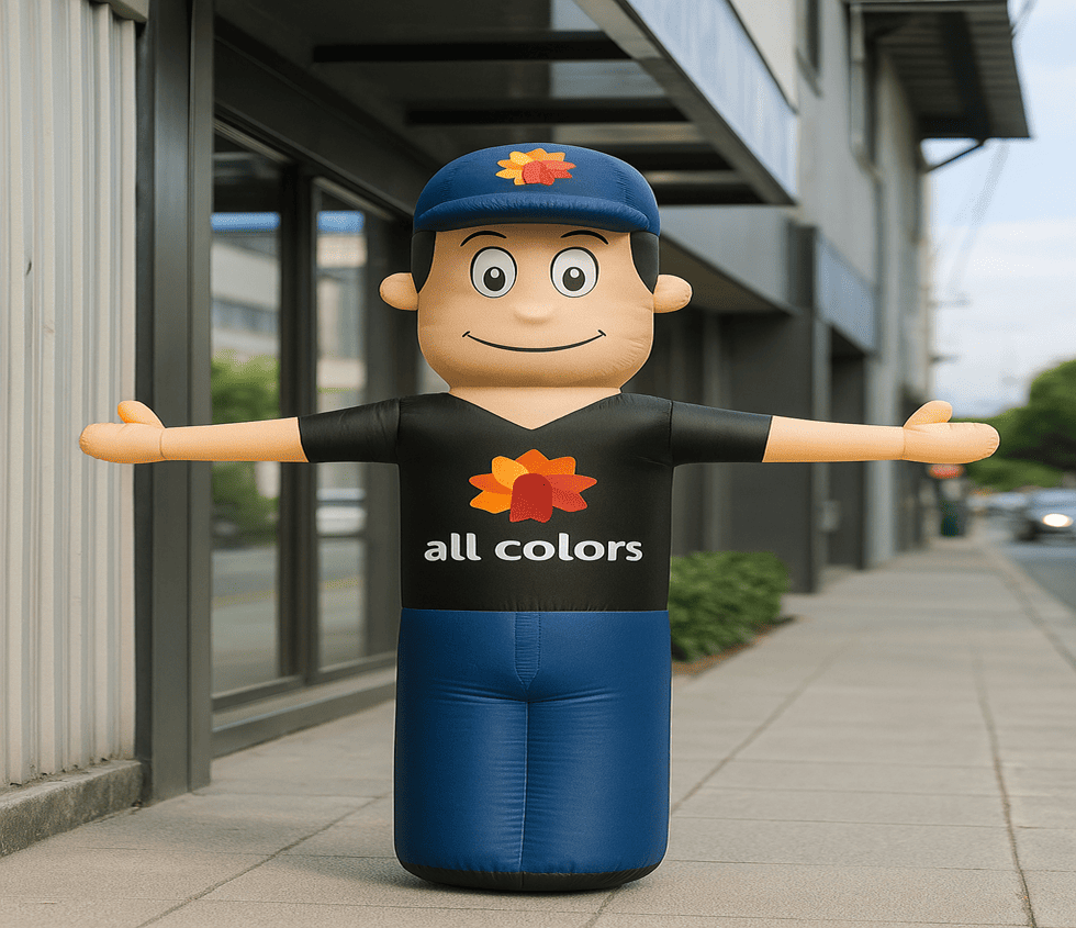 Dummy Inflable Llamador