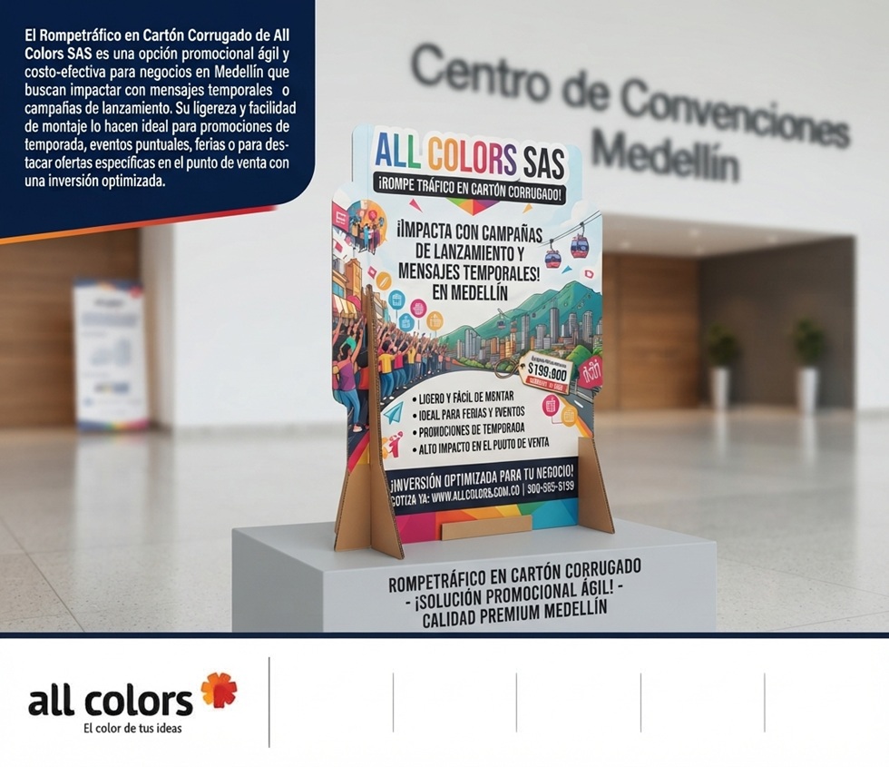 Rompetráfico en Cartón Corrugado